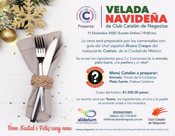 Cena de Navidad del Club Catalán de Negocios